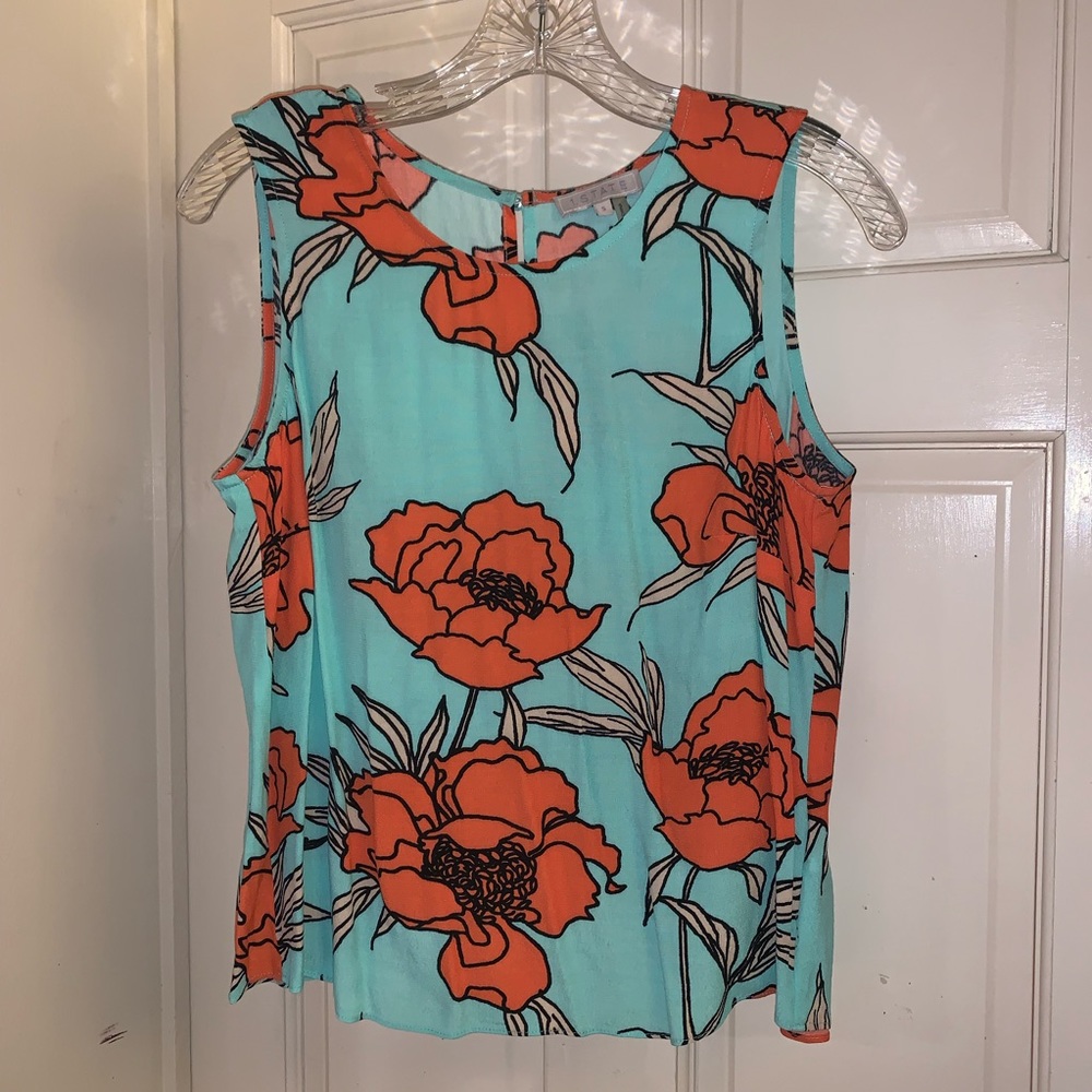 1.State Floral Top